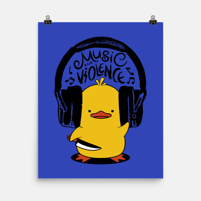 Music And Violence-None-Matte-Poster-tobefonseca