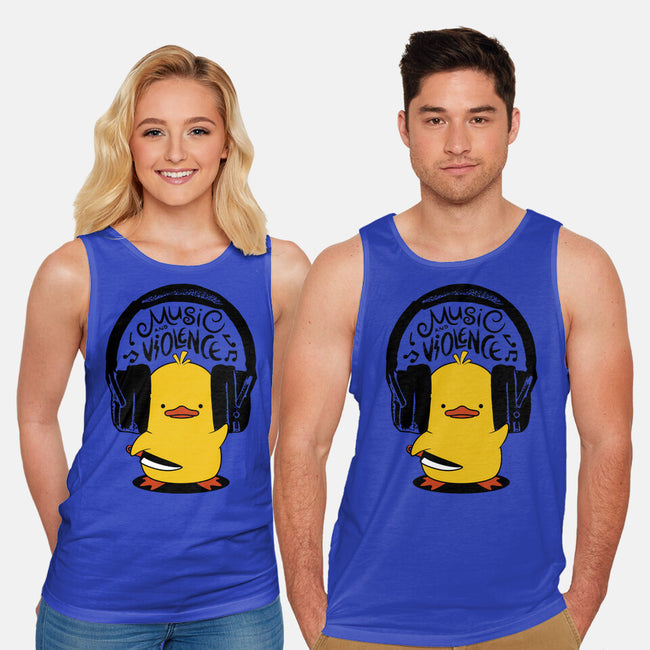 Music And Violence-Unisex-Basic-Tank-tobefonseca