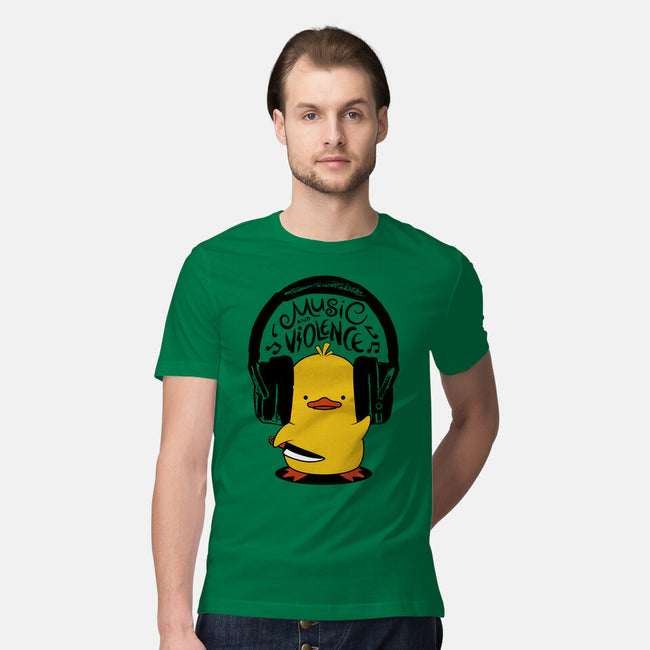 Music And Violence-Mens-Premium-Tee-tobefonseca