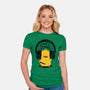 Music And Violence-Womens-Fitted-Tee-tobefonseca