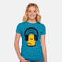 Music And Violence-Womens-Fitted-Tee-tobefonseca
