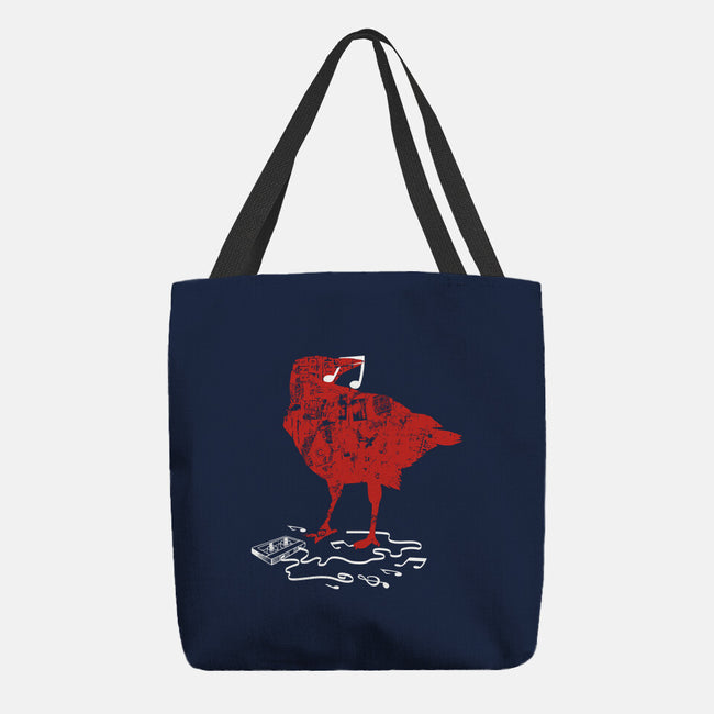 Crow Broken Cassete Tape-None-Basic Tote-Bag-tobefonseca