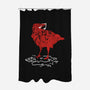 Crow Broken Cassete Tape-None-Polyester-Shower Curtain-tobefonseca
