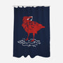 Crow Broken Cassete Tape-None-Polyester-Shower Curtain-tobefonseca
