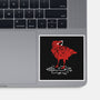 Crow Broken Cassete Tape-None-Glossy-Sticker-tobefonseca