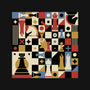 Chess Art Vintage-Mens-Heavyweight-Tee-tobefonseca