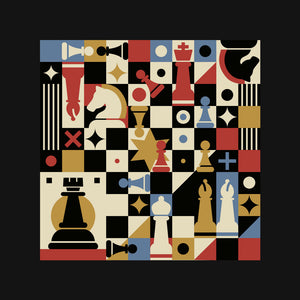Chess Art Vintage