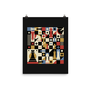 Chess Art Vintage