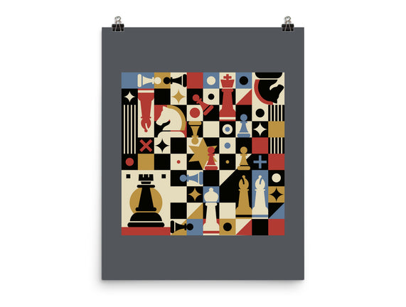Chess Art Vintage