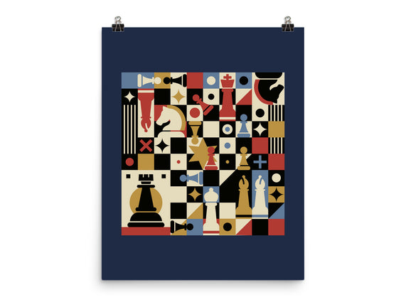 Chess Art Vintage