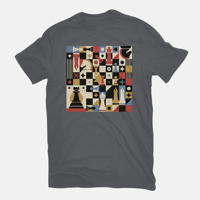 Chess Art Vintage-Womens-Fitted-Tee-tobefonseca