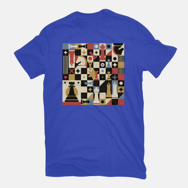 Chess Art Vintage-Womens-Basic-Tee-tobefonseca