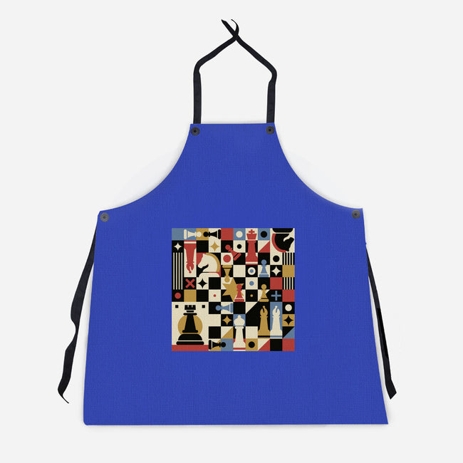 Chess Art Vintage-Unisex-Kitchen-Apron-tobefonseca