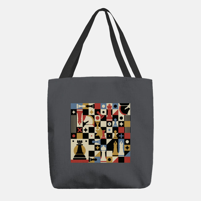 Chess Art Vintage-None-Basic Tote-Bag-tobefonseca