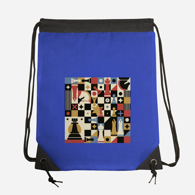 Chess Art Vintage-None-Drawstring-Bag-tobefonseca