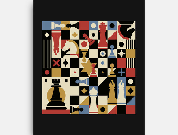 Chess Art Vintage