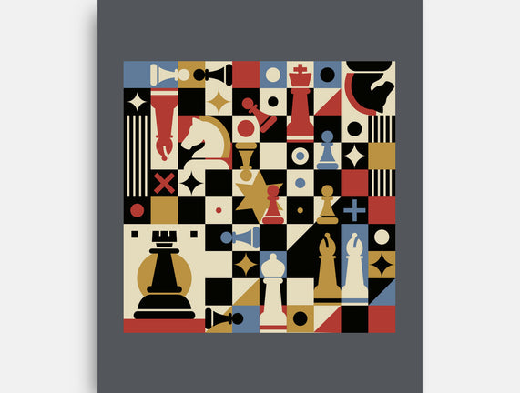 Chess Art Vintage