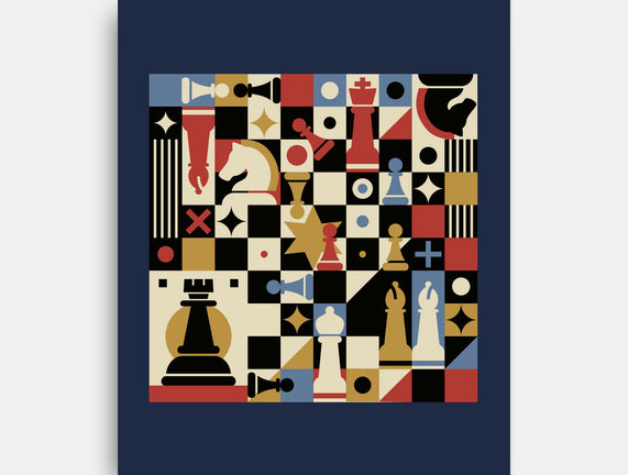 Chess Art Vintage