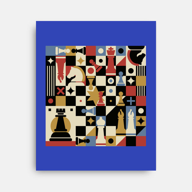 Chess Art Vintage-None-Stretched-Canvas-tobefonseca