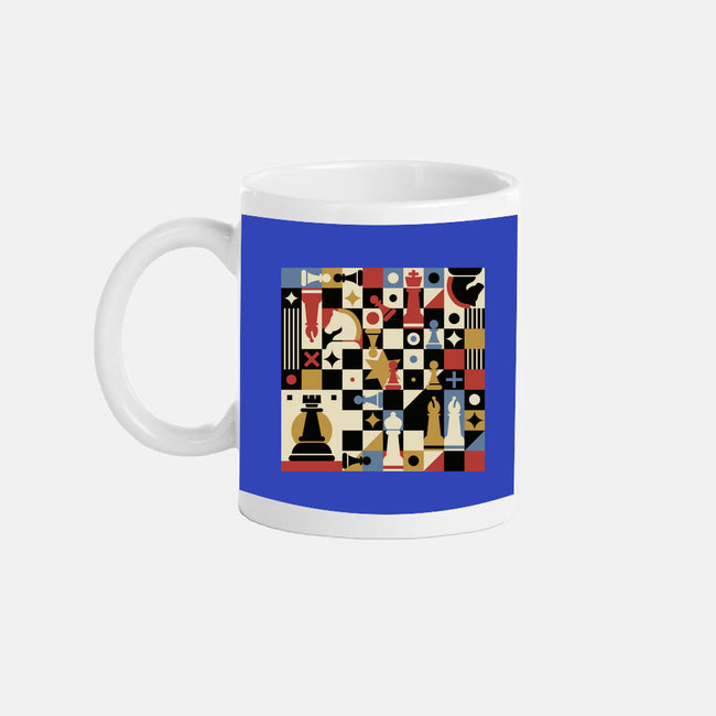 Chess Art Vintage-None-Mug-Drinkware-tobefonseca