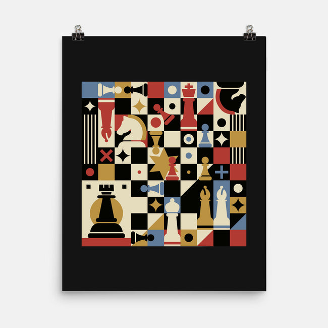 Chess Art Vintage-None-Matte-Poster-tobefonseca
