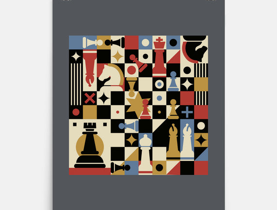 Chess Art Vintage