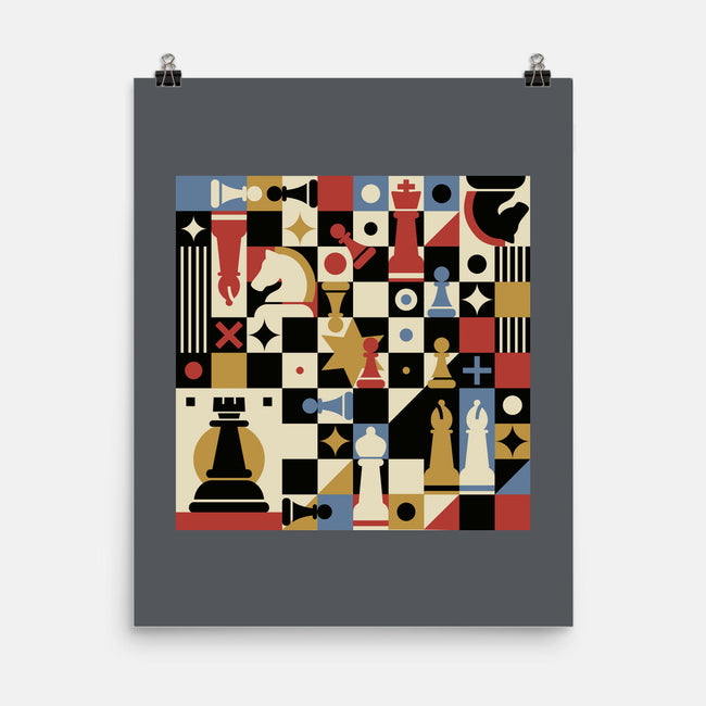 Chess Art Vintage-None-Matte-Poster-tobefonseca
