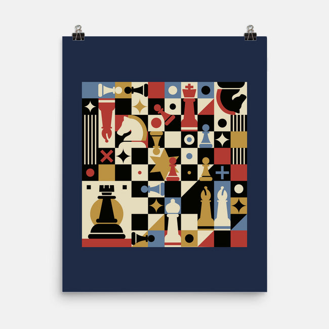Chess Art Vintage-None-Matte-Poster-tobefonseca
