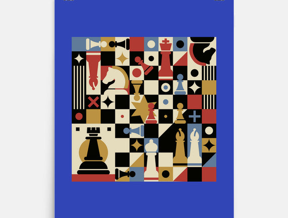 Chess Art Vintage