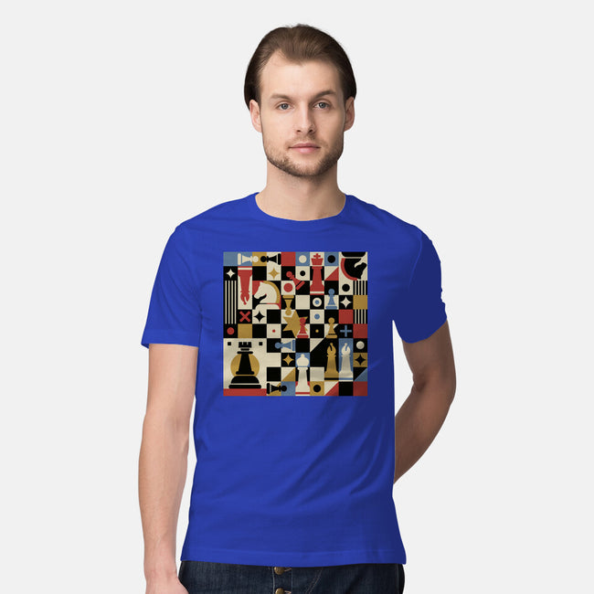 Chess Art Vintage-Mens-Premium-Tee-tobefonseca