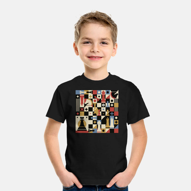 Chess Art Vintage-Youth-Basic-Tee-tobefonseca