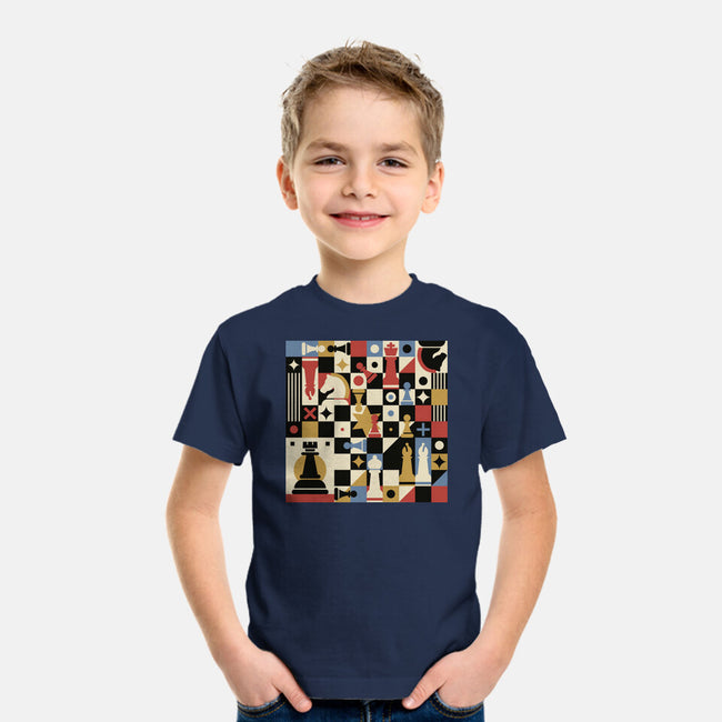 Chess Art Vintage-Youth-Basic-Tee-tobefonseca