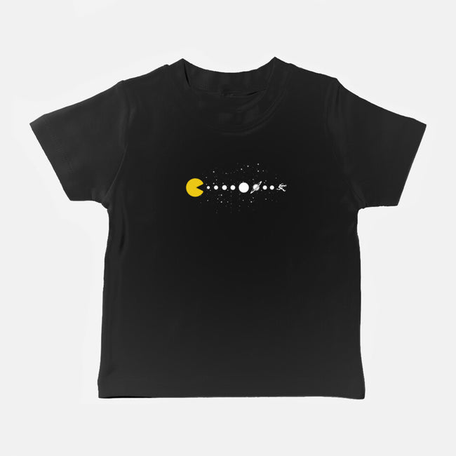 Minimalist Solar System-Baby-Basic-Tee-tobefonseca