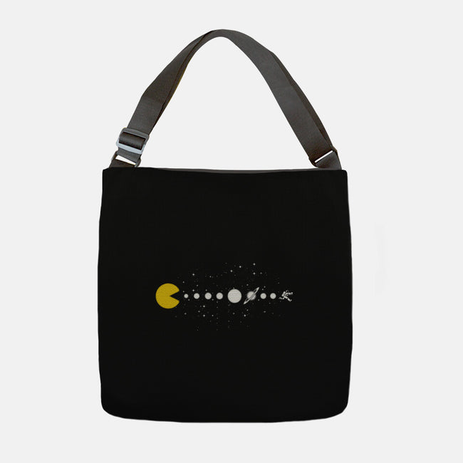 Minimalist Solar System-None-Adjustable Tote-Bag-tobefonseca