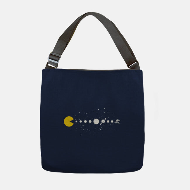 Minimalist Solar System-None-Adjustable Tote-Bag-tobefonseca