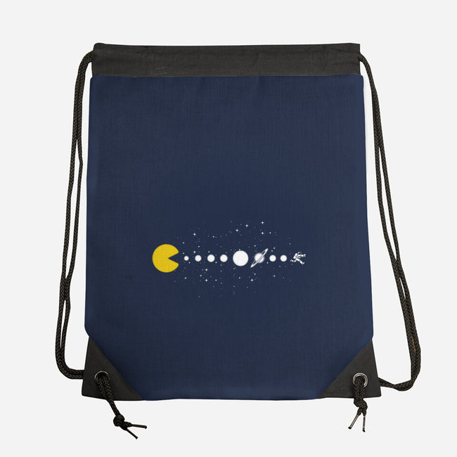 Minimalist Solar System-None-Drawstring-Bag-tobefonseca
