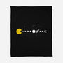 Minimalist Solar System-None-Fleece-Blanket-tobefonseca