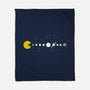 Minimalist Solar System-None-Fleece-Blanket-tobefonseca