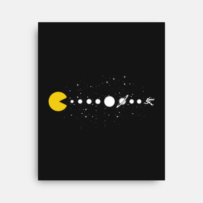Minimalist Solar System-None-Stretched-Canvas-tobefonseca