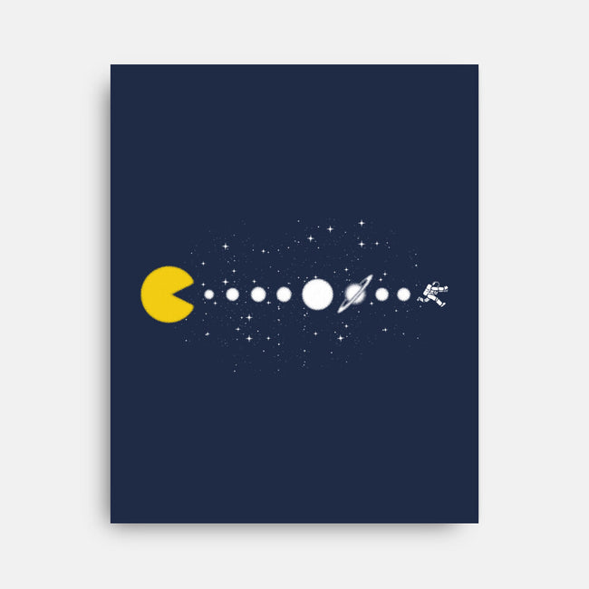 Minimalist Solar System-None-Stretched-Canvas-tobefonseca
