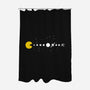 Minimalist Solar System-None-Polyester-Shower Curtain-tobefonseca