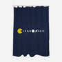 Minimalist Solar System-None-Polyester-Shower Curtain-tobefonseca