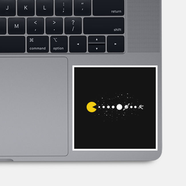 Minimalist Solar System-None-Glossy-Sticker-tobefonseca