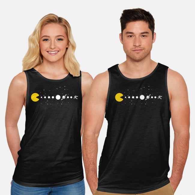 Minimalist Solar System-Unisex-Basic-Tank-tobefonseca
