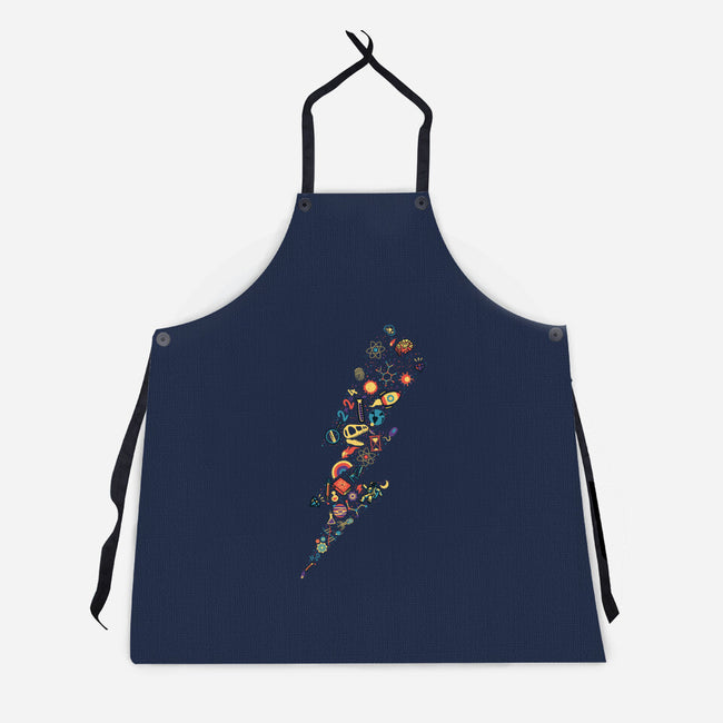 Science Thunder-Unisex-Kitchen-Apron-tobefonseca