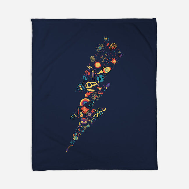 Science Thunder-None-Fleece-Blanket-tobefonseca