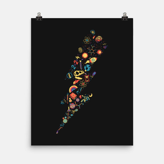 Science Thunder-None-Matte-Poster-tobefonseca