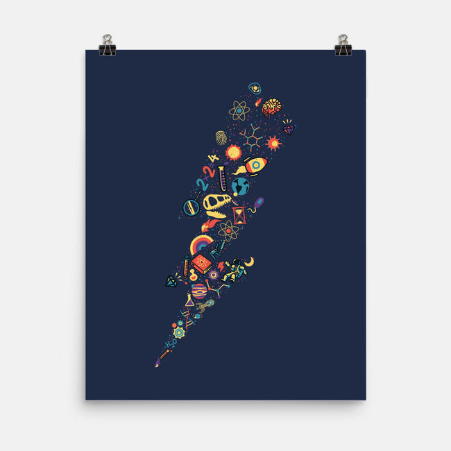 Science Thunder-None-Matte-Poster-tobefonseca