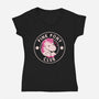 Pink Pony Club-Womens-V-Neck-Tee-tobefonseca