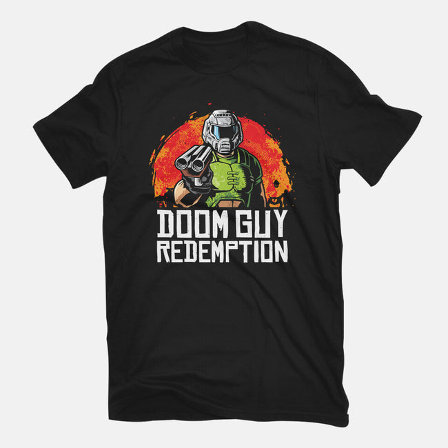Doom Guy Redemption-Mens-Heavyweight-Tee-arace